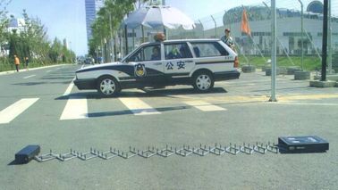 안전하게 경찰 방책 자동적인 도로 방벽 빠른 집합을 금속을 붙이십시오